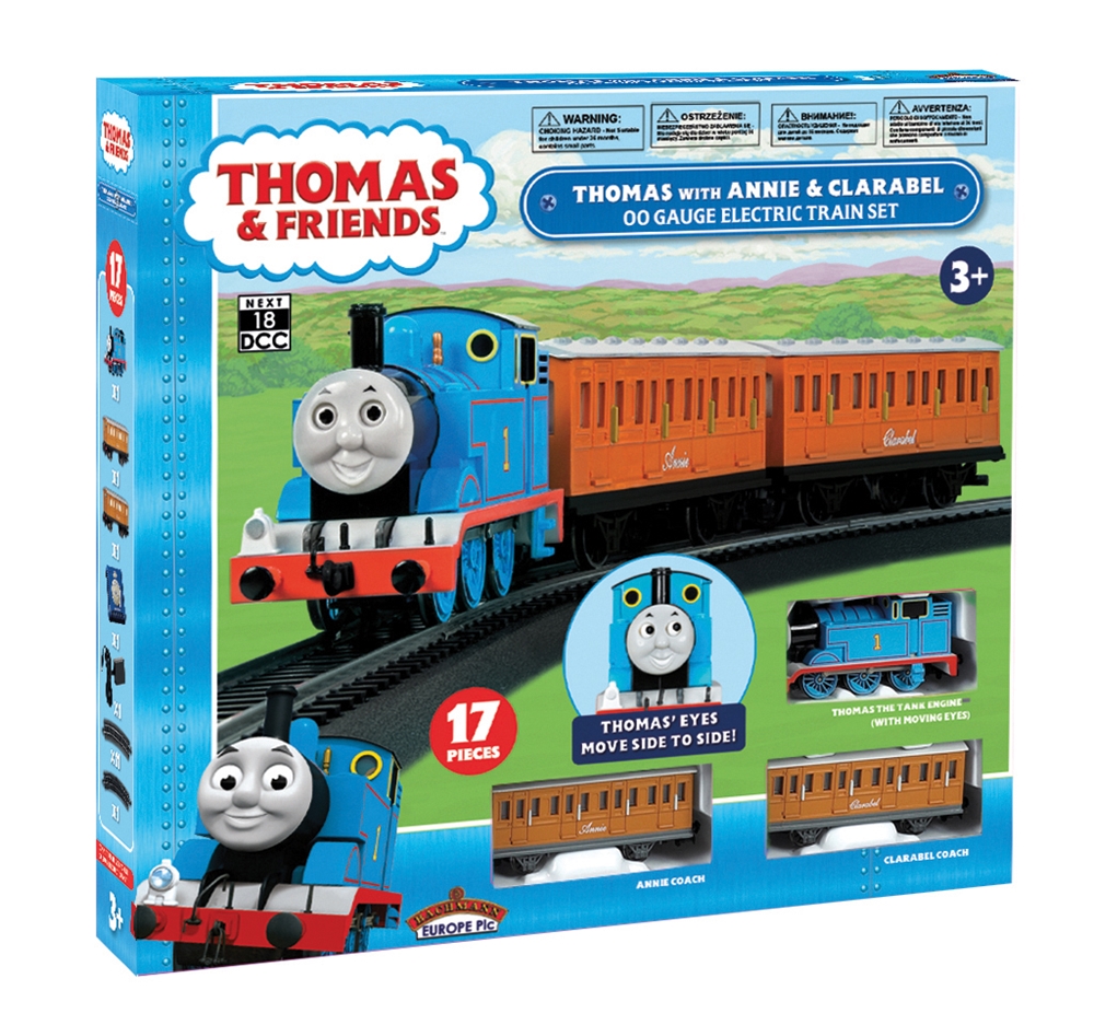 Bachmann Europe Plc Thomas With Annie Clarabel Oo Scale Electric Train Set